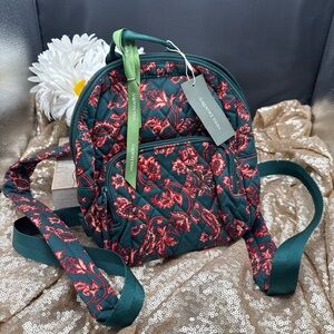 Vera Bradley Mini Banbury Backpack Victorian Vines New With Tags  Mini Small